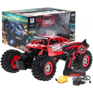 1:12 Mega Ambfibia R / C 2.4G Raudonas