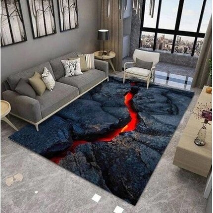 3D Kilimas Lava 140x200cm 2 3D Kilimas Lava 140x200cm 2