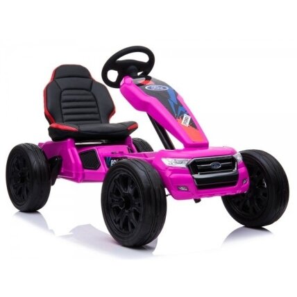Akumuliatorinis velomobilis vaikams DK-G01 Rožinis 7 Akumuliatorinis velomobilis vaikams DK-G01 Rožinis 7