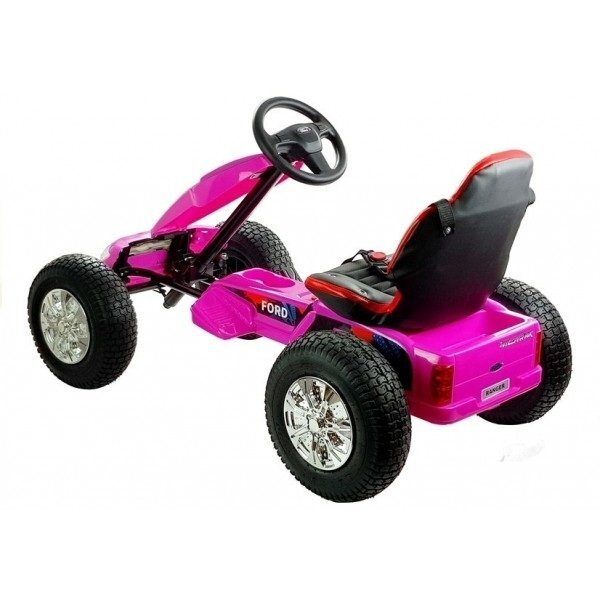 Akumuliatorinis velomobilis vaikams DK-G01 Rožinis 10 Akumuliatorinis velomobilis vaikams DK-G01 Rožinis 10