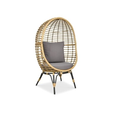 Apvalus krėslas Siesta beige