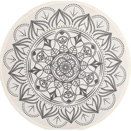 Apvalus kilimas BOHO 120x120cm 2