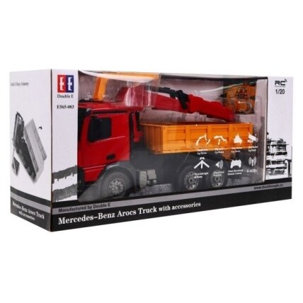 Automobilinis kranas 1:20 R/C Mercedes-Benz Arocs 2.4G HDS 9 Automobilinis kranas 1:20 R/C Mercedes-Benz Arocs 2.4G HDS 9