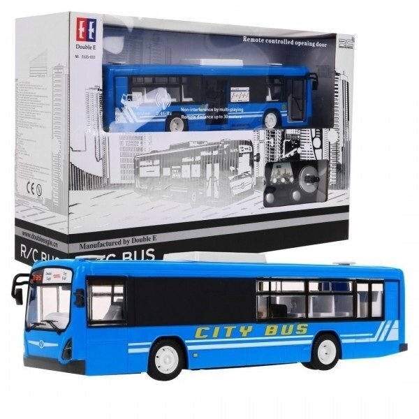 Autobusas R/C 2,4 G 1:20 Mėlynas Autobusas R/C 2,4 G 1:20 Mėlynas