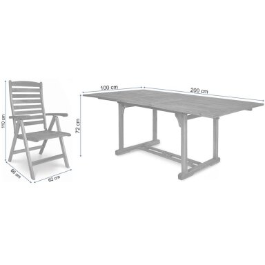 Baldų komplektas AK 200SR/511K