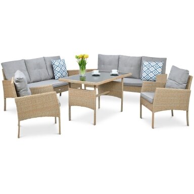 Baldų komplektas CORTINA FAMILY Beige