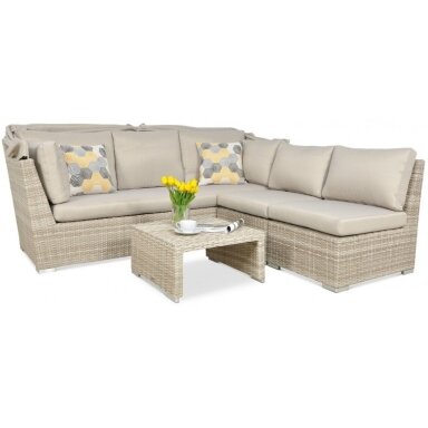 Baldų komplektas iš technoratano CORSA RELAX Beige
