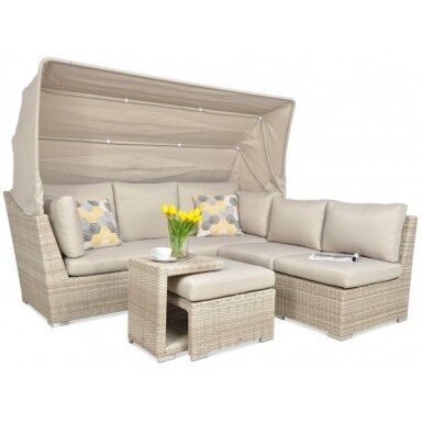 Baldų komplektas iš technoratano CORSA RELAX Beige