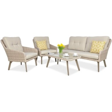 Baldų komplektas Milano Caffe Light Beige