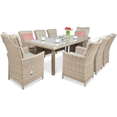 Baldų Komplektas Salemo Premium 8/200 Light Beige