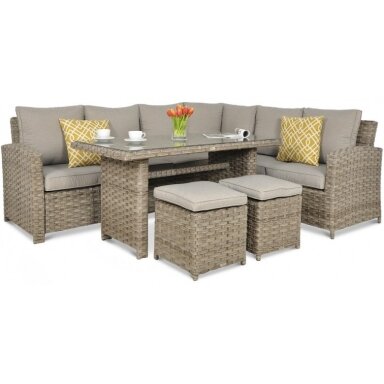 Baldų komplektas SANTANA DINING beige