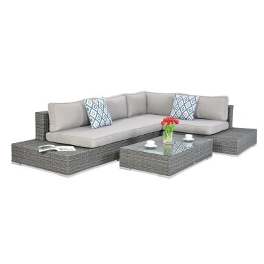 Baldų komplektas Verona Basic Dark Grey
