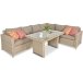 Baldų komplektas BERGAMO DINING beige Baldų komplektas BERGAMO DINING beige