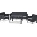 Baldų komplektas SALEMO MAX 3 Graphite Baldų komplektas SALEMO MAX 3 Graphite