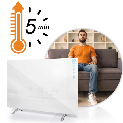 Berdsen984 600 W infraraudonųjų spindulių šildytuvas su WiFi, nuotolinio valdymo pulteliu ir Tuya Smart programėle, balta 7 Berdsen984 600 W infraraudonųjų spindulių šildytuvas su WiFi, nuotolinio valdymo pulteliu ir Tuya Smart programėle, balta 7