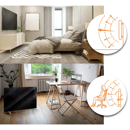 Berdsen984 600 W infraraudonųjų spindulių šildytuvas su WiFi, nuotolinio valdymo pulteliu ir Tuya Smart programėle, juoda 13 Berdsen984 600 W infraraudonųjų spindulių šildytuvas su WiFi, nuotolinio valdymo pulteliu ir Tuya Smart programėle, juoda 13