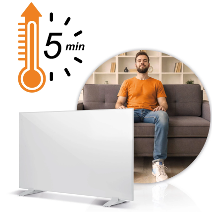 Berdsen980 600 W infraraudonųjų spindulių šildytuvas su Carbon Crystal technologija 11