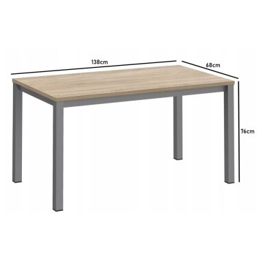 BIURO BALDŲ KOMPLEKTAS V1 Craft