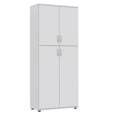 Biuro spinta su durelėmis S13 White