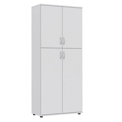 Biuro spinta su durelėmis S13 White Biuro spinta su durelėmis S13 White