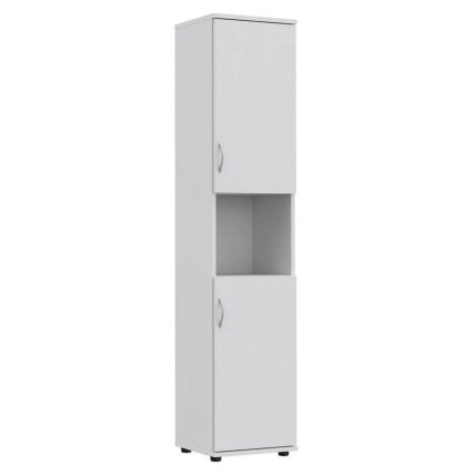 Biuro spinta su durelėmis S28 White Biuro spinta su durelėmis S28 White
