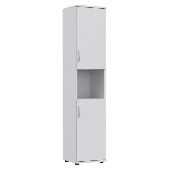 Biuro spinta su durelėmis S28 White Biuro spinta su durelėmis S28 White