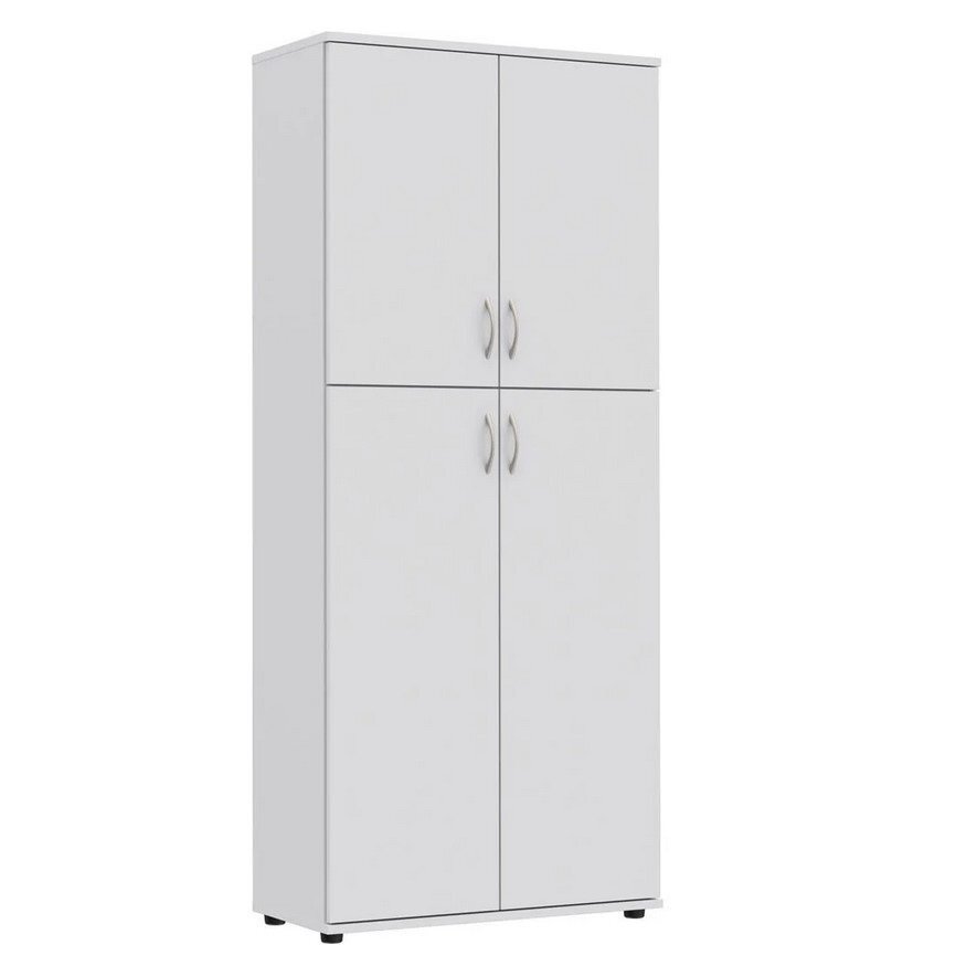 Biuro spinta su durelėmis S13 White Biuro spinta su durelėmis S13 White