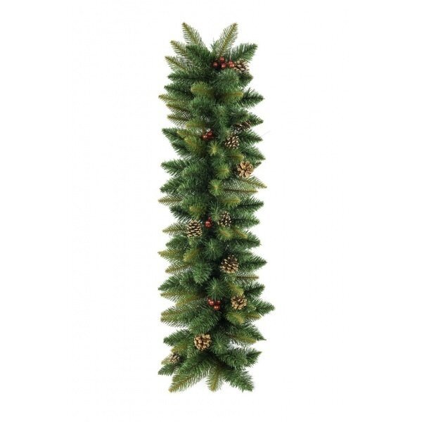 Eglišakių girlianda Premium 100 cm su bugienio uogomis. 1