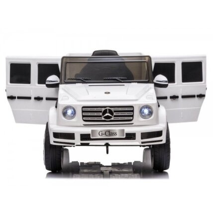 Elektromobilis vaikams Mercedes G500 Baltas 5