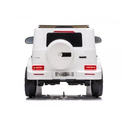 Elektromobilis vaikams Mercedes G500 Baltas 3