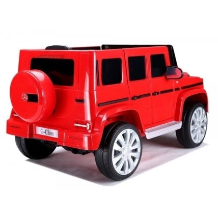 Elektromobilis vaikams Mercedes G500 Raudonas 2