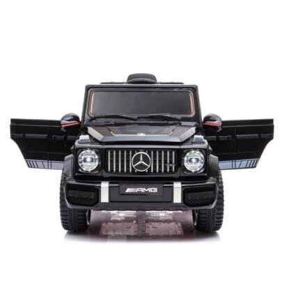Elektromobilis vaikams Mercedes G63 Juodas lakuotas 2 Elektromobilis vaikams Mercedes G63 Juodas lakuotas 2