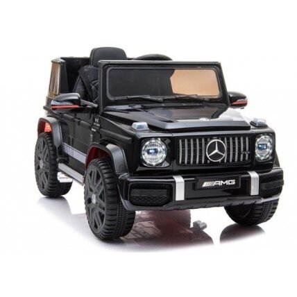 Elektromobilis vaikams Mercedes G63 Juodas lakuotas Elektromobilis vaikams Mercedes G63 Juodas lakuotas