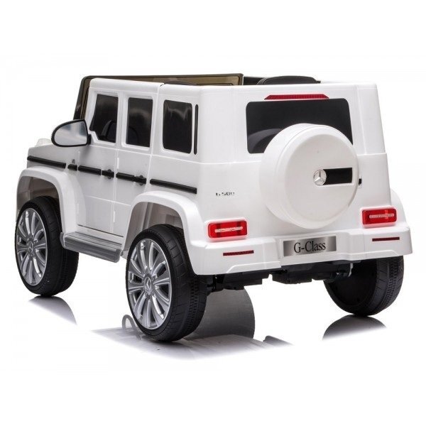 Elektromobilis vaikams Mercedes G500 Baltas 2