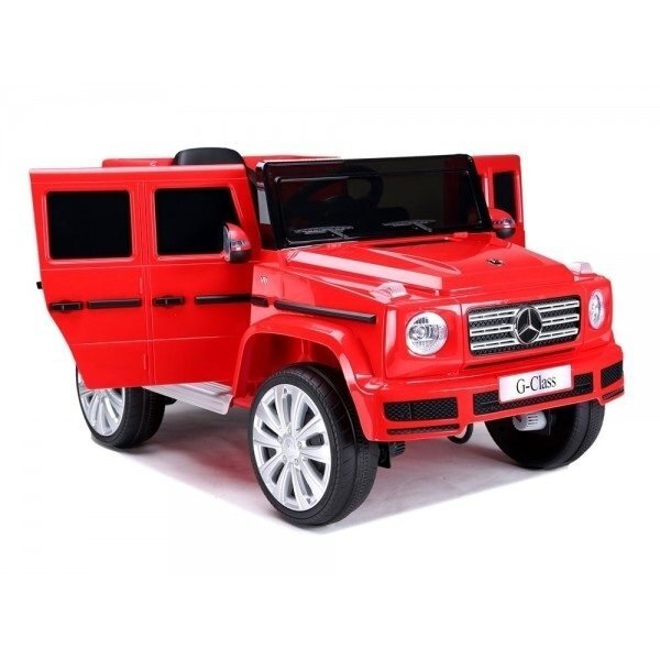 Elektromobilis vaikams Mercedes G500 Raudonas 4