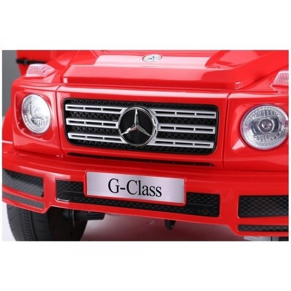 Elektromobilis vaikams Mercedes G500 Raudonas 7