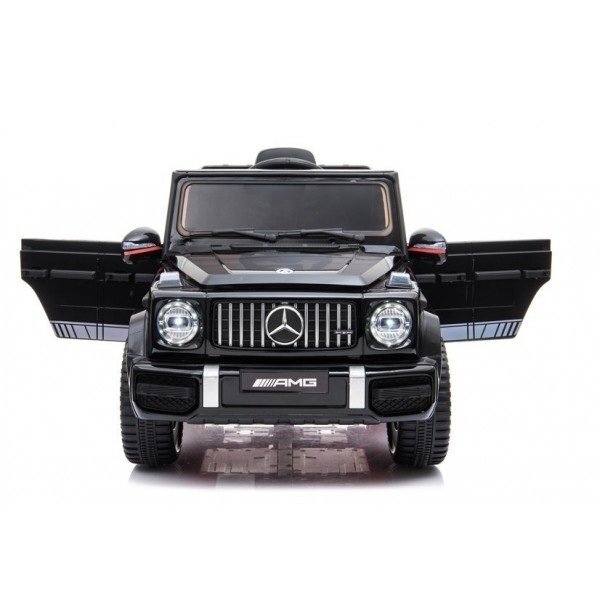 Elektromobilis vaikams Mercedes G63 Juodas lakuotas 2 Elektromobilis vaikams Mercedes G63 Juodas lakuotas 2