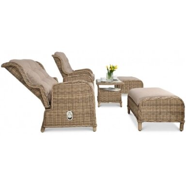Fotelių komplektas SIENNA DUO PREMIUM brown