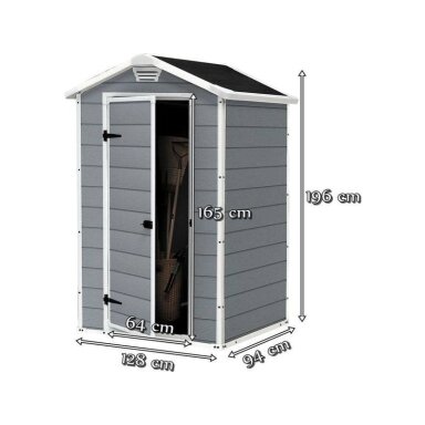 Įrankių namelis MANOR 4x3s Keter