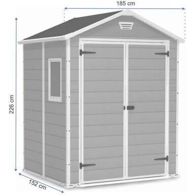 Įrankių namelis MANOR 6x5DD Keter