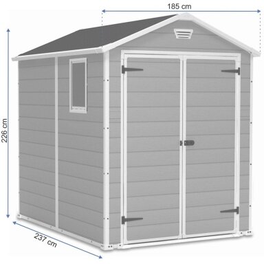 Įrankių namelis MANOR 6x8DD Keter
