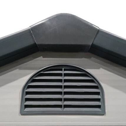 Įrankių namelis VERMONT 134x104cm Light Grey - Hardmaister 3