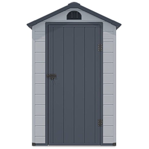 Įrankių namelis VERMONT 134x104cm Light Grey - Hardmaister 10