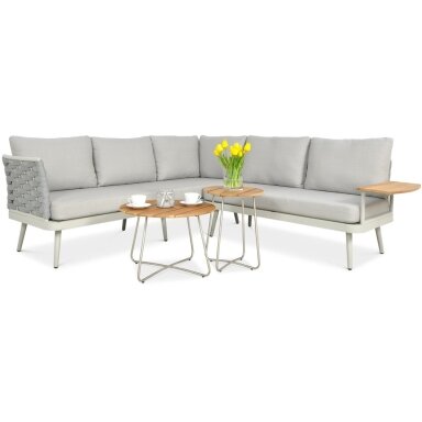 Kampinė sofa Reno Light Grey