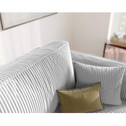 Minkšta sofa BALI su miegama funkcija ir patalynės dėže Spalvos: Poso 110 (Šviesiai pilka) 4