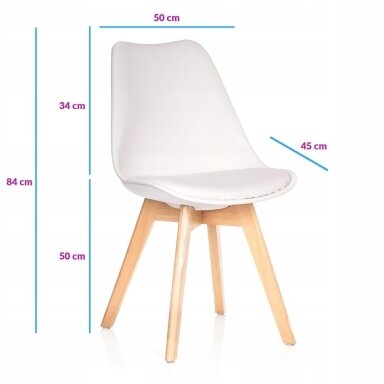 Kėdžių Milano Design komplektas 4 vnt.