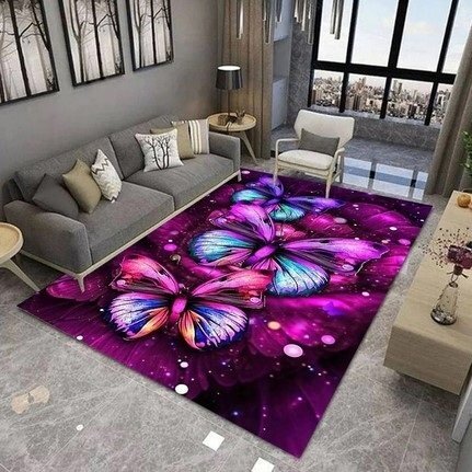 Kilimėlis BUTTERFLY 120x160cm 3 Kilimėlis BUTTERFLY 120x160cm 3