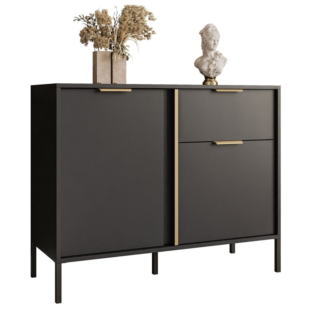 Komoda Loreto Black Gold 2 Komoda Loreto Black Gold 2