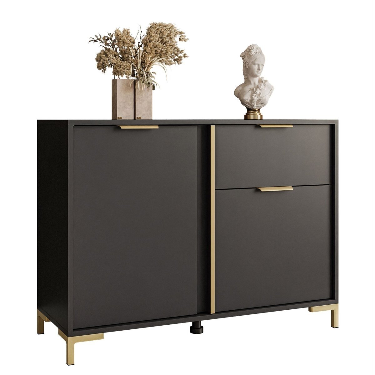 Komoda Loreto Black Gold+ 2 Komoda Loreto Black Gold+ 2