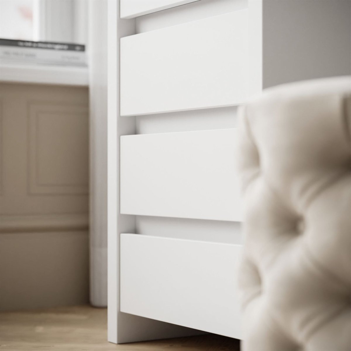 Kosmetinis staliukas LUXURY White 5 Kosmetinis staliukas LUXURY White 5